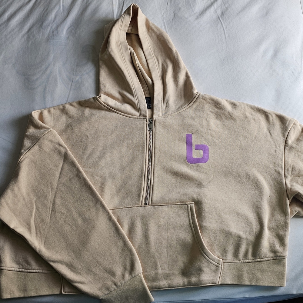Burn Bootcamp Rainbow Cropped Hoodie